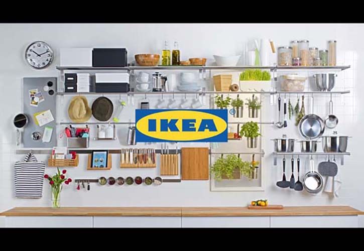 IKEA wall storage