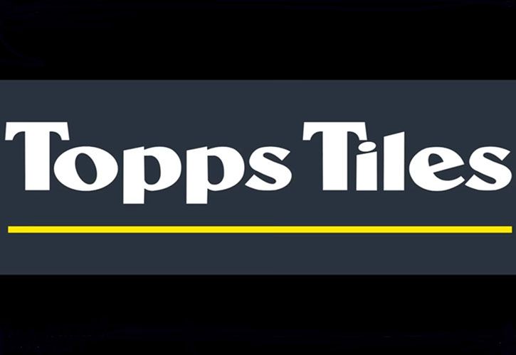Topps Tiles logo radio advert 725 x 500