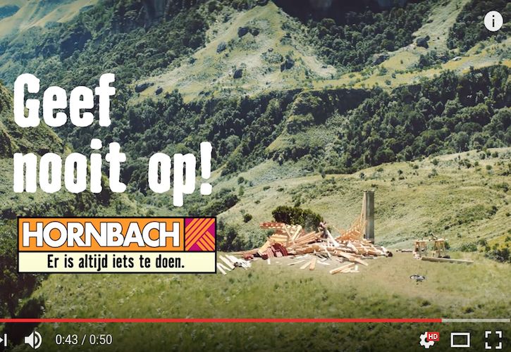 Hornbach TV advert 2017