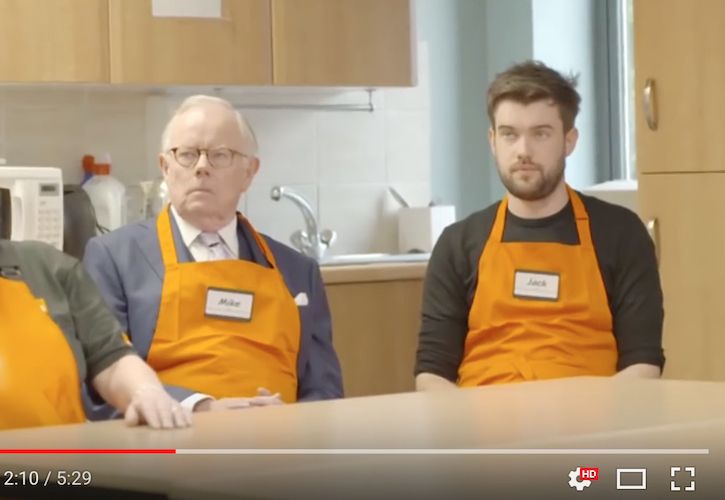 Jack Whitehall & dad at B&Q