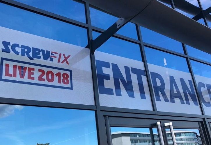 Screwfix Live 2018 725 x 500