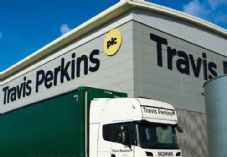 Travis Perkins lorry and sign 725 x 500