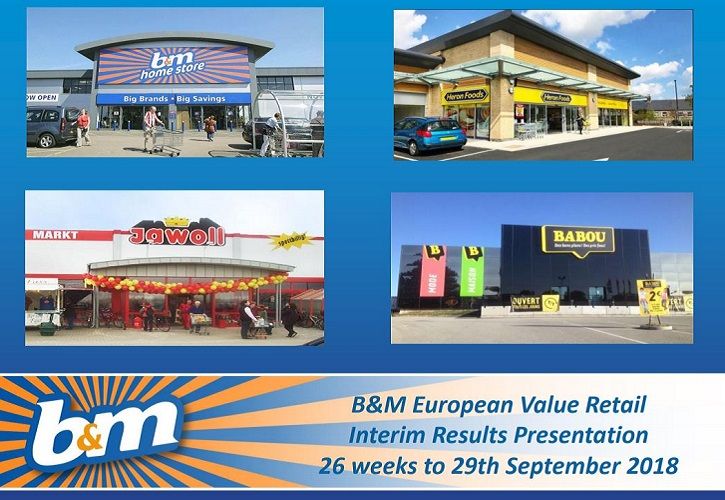 B&M interim results presentation 725 x 500