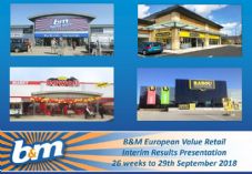 B&M interim results presentation 725 x 500