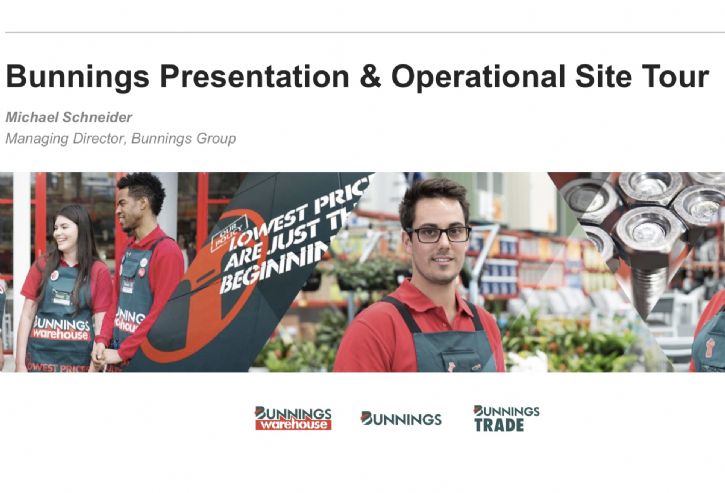 Bunnings Presentation