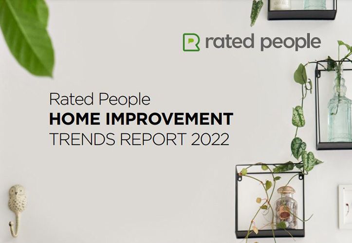 Rated People Home Improvement Trends 2022 image