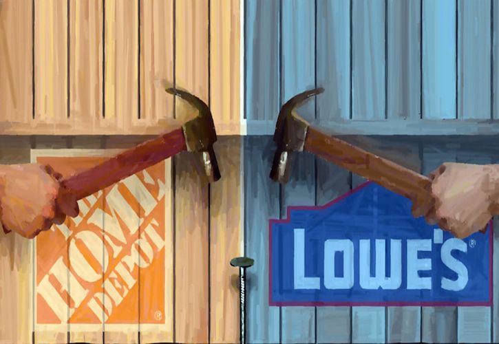 Home Depot v Lowes