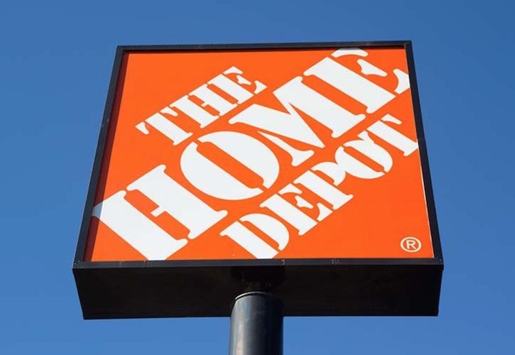 Home Depot sign