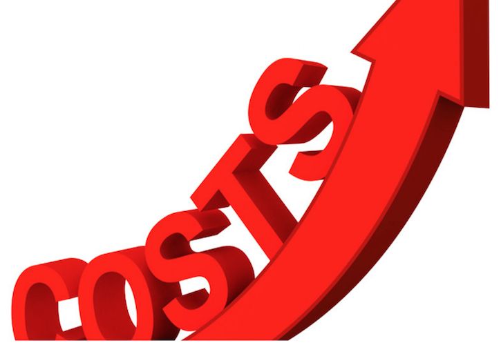 Increasing costs image