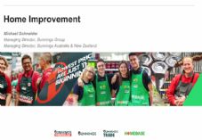 Bunnings Home Improvement header slide