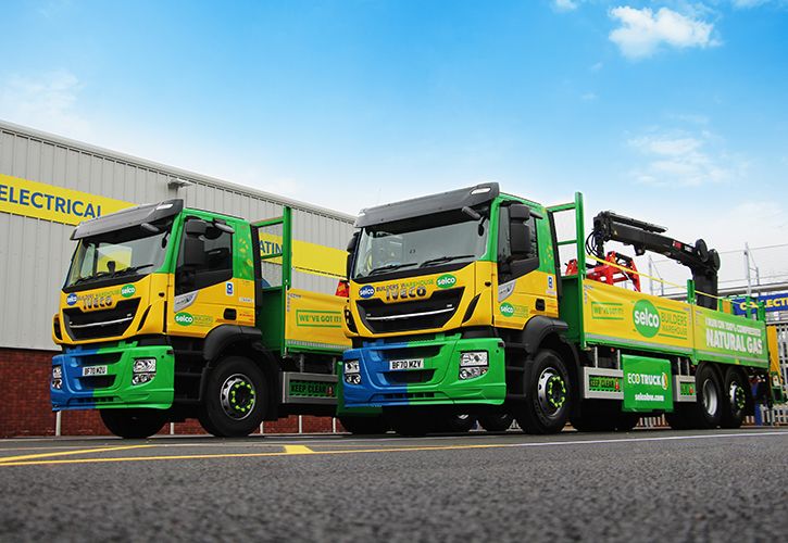 SELCO CNG TRUCKS 725 x 500