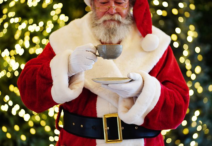Dobbies Santa teacup Copyright Stewart Attwood