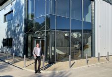 NBP Sales Director Stephen Jones in front of NBP's New Hinckley depot