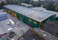 Travis Perkins Mead Road, aeroview