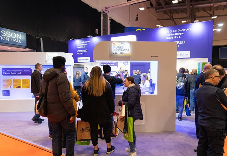 Dulux Decorator stand 2019