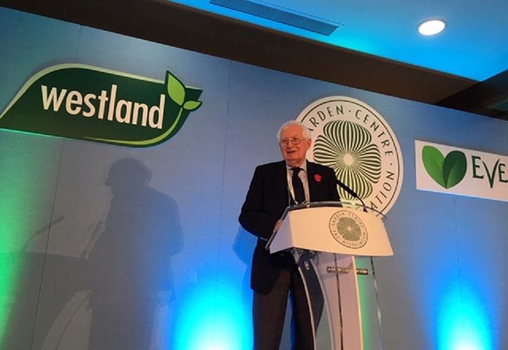 GCA Honorary Member, Peter Seabrook, who died last Friday, speaking at the 2019 GCA Conference.