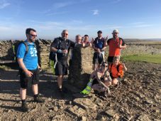 Selco colleagues taking part in a Three Peaks challenge to raise money