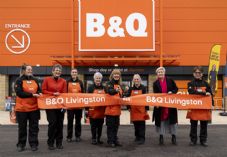 B&Q Livingston - Ribbon cut with Angela Constance MSP and Hannah Bardell MP 725