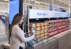 Walmart digital-screens-welcome-customers