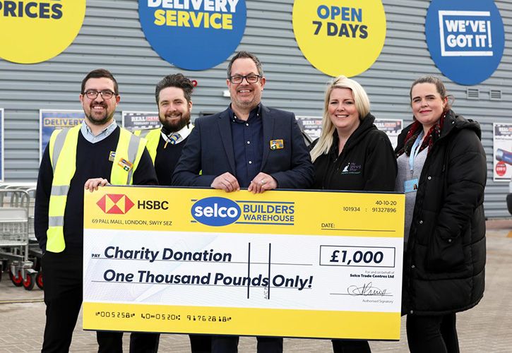 Selco Rochester charity donation