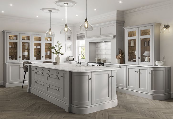 Howdens Elmbridge Dove Grey - Best Classic Kitchen - Ideal Home Kitchen Awards 2022