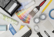 DIY, paint, paintbrush, colour chart, decorate, tools