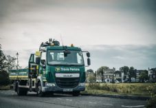 Travis Perkins truck parked