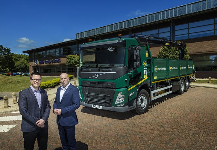 Travis Perkins PLC Volvo trucks