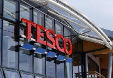 Tesco curved