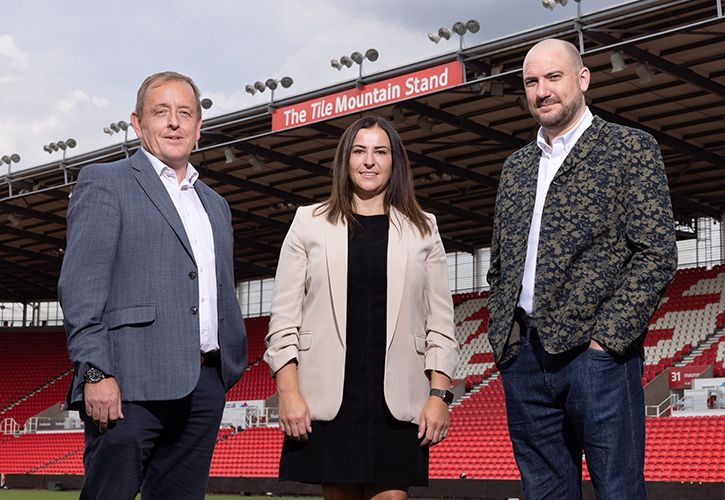 Tile Mountain Extends Stand Sponsorship with SCFC