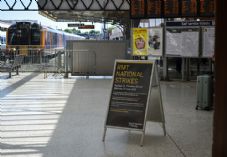 Train station strike Dave Colman shutterstockdotcom_2169482713
