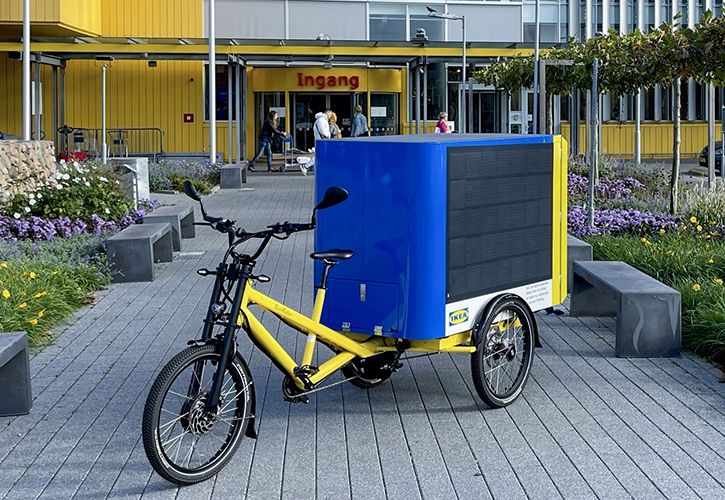 IKEA solar powered cargo bike 827afeb7