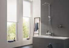 GROHE Euphoria SmartControl - Shower System Euphoria 260 with Bathtub Thermostatic Mixer in Chrome