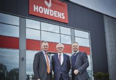 Howdens Factory Exension Opening Andrew Livingston, David Davis MP and Julian Lee 2