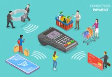 TarikVision Contactless card mobile payment iStock-1041046780