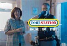 Toolstation advert shark bathroom