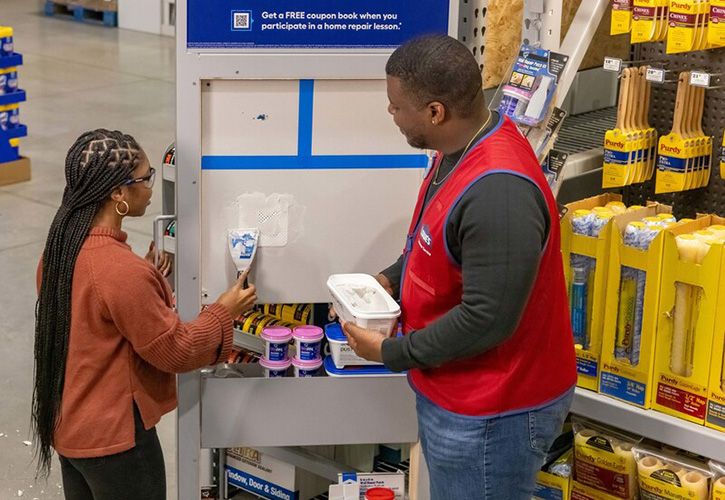 Lowe's home repair workshop