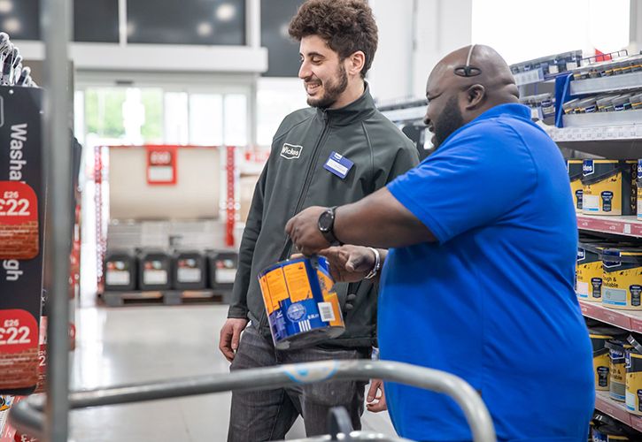 Wickes store staff