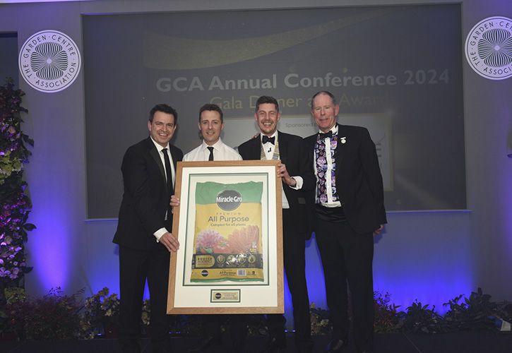 Colin Stephens MD Evergreen Garden Care, Terry Head Stewarts, Will Blake and Guy Topping