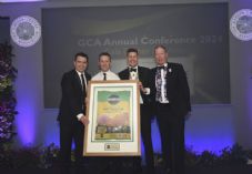 Colin Stephens MD Evergreen Garden Care,  Terry Head Stewarts, Will Blake and Guy Topping