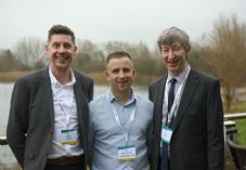 Will Blake, GCA Chairman, Ben Harrison, GCA Chairman Elect for 202425 and Peter Burks, GCA CEO