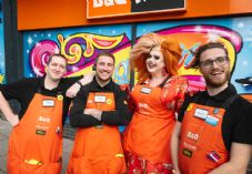 B&Q Local Brighton store team with Just May