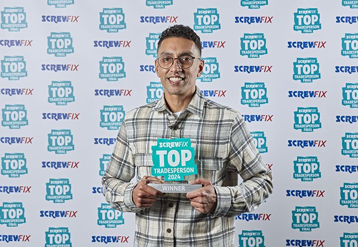 Screwfix Top Tradesperson 2024 Mohammed Rahman