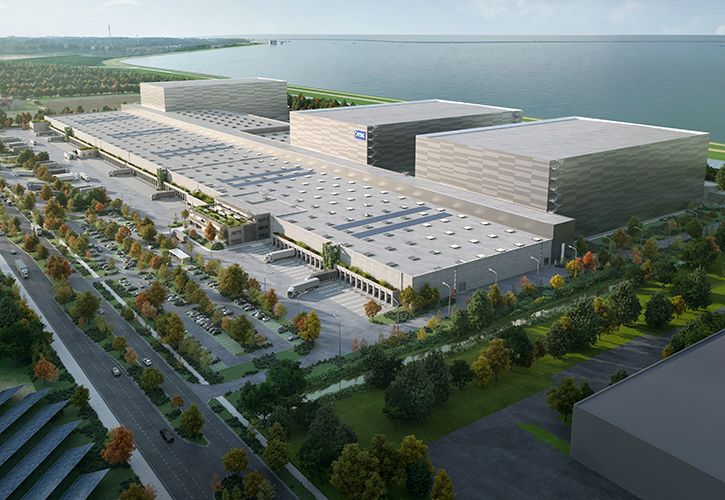 JYSK DC Lelystad Netherlands visualisation