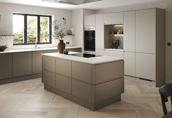 Howdens Clerkenwell Matt Metallic