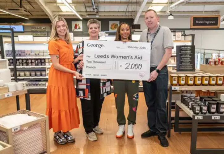 Asda George store - Mel B on opening day