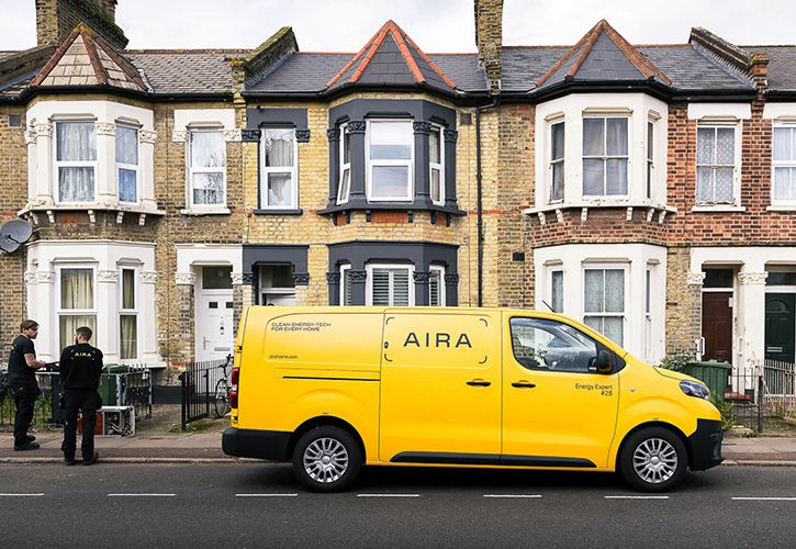 AIRA heat pump van