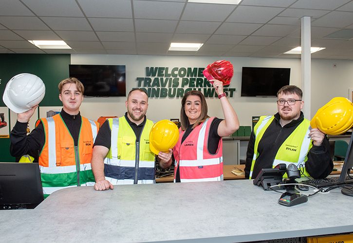 Travis Perkins Edinburgh West branch colleagues