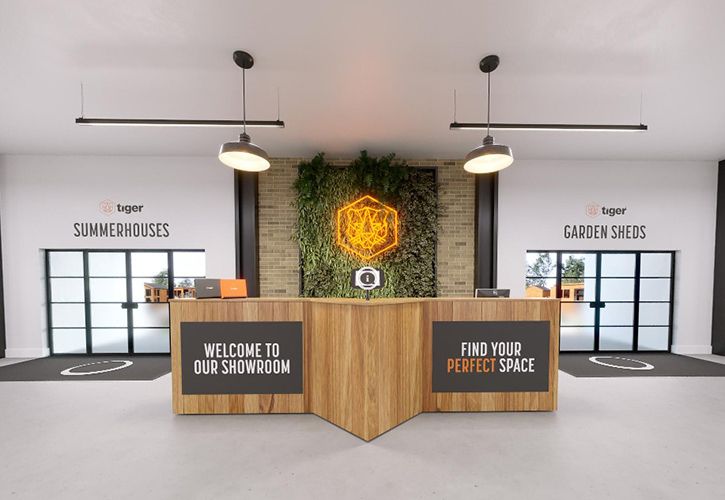 Tiger Sheds virtual showroom
