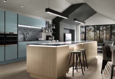 Wickes Esker Azure Intelligia kitchen island